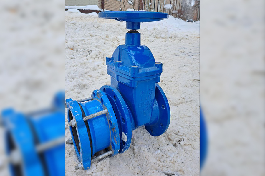 Компания &laquo;Щёлковский Водоканал&raquo; заменила запорную арматуру на водопроводе диаметром 125 мм