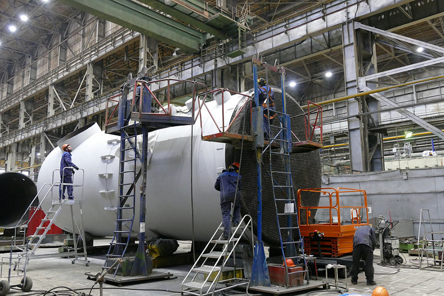 Завод &laquo;Уралхиммаш&raquo; поставил конденсатор 51Е03 по заказу крупнейшего производителя газовой серы в России