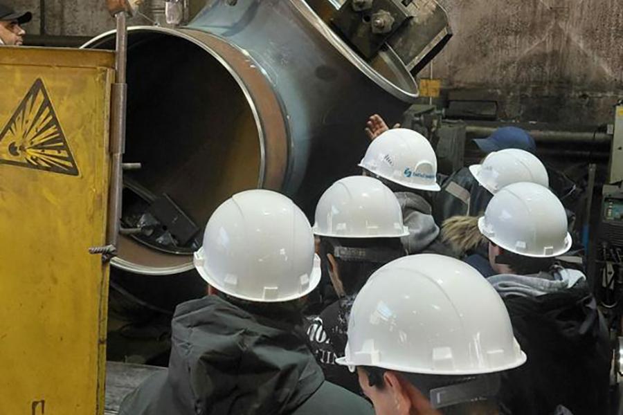 Студенты ведущих учебных заведений Омска побывали на заводе «СибГазСтройДеталь» в рамках всероссийской акции «Неделя без турникетов»