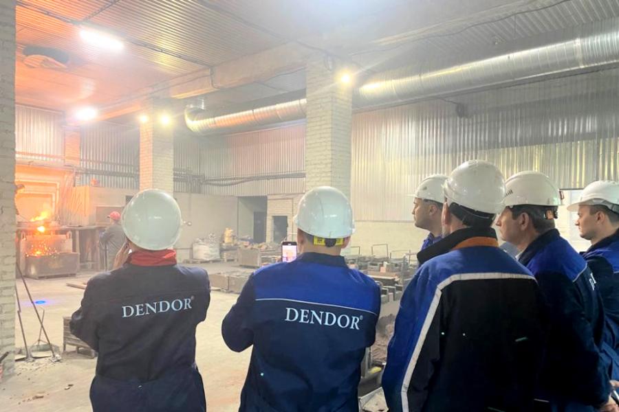 По производственной площадке DENDOR провели экскурсию для партнеров из Екатеринбурга