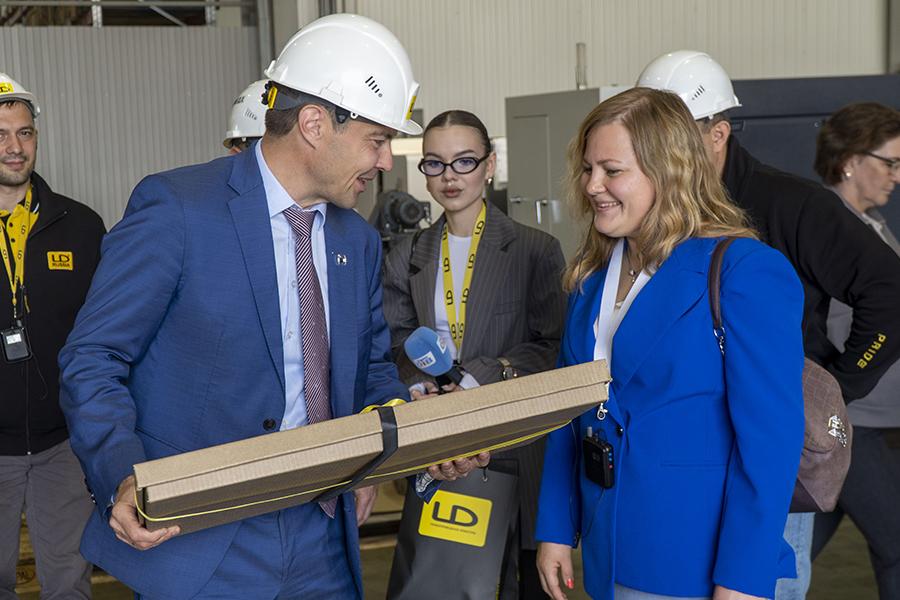 На базе завода «ЧелябинскСпецГражданСтрой» запущено производство редукторов под маркой LD