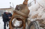 Фото недели: На водозаборе в Тюмени заменили две задвижки диаметром 1000 мм, находившиеся под водой