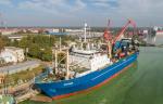 Светловский судоремонтный завод провел доковый ремонт рыболовного траулера «Янтарный» типа «Моонзунд»