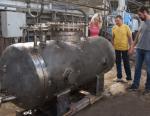 Сумское НПО испытывает емкости для модернизации установки осушки газа