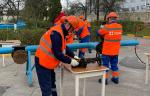 Участники конкурса «Лучший по профессии» в Нижнем Новгороде проводили ремонт задвижки водопроводной сети