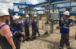 Студенты осваивают опыт технического обслуживания запорной арматуры на объектах «Газпром трансгаз Томск»