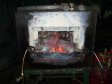 Внутри температура достаточная чтобы разгореть бронзовые заготовки но не расплавить их