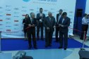Торжественный процесс открытия выставки "РосГазЭкспо-2011"