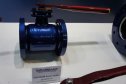 Цельносварной фланцевый шаровый кран серии 11с67п DN80 мм PN16