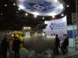 Стенд компании BOHMER тсал одним из крупнейших на выставке и представил гигантские шаровые краны для теплоэнергтики