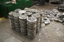Изделия штампуемые на станке: крышки электродвигателей