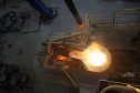 Поэтому было решено взобраться наверх и заснять выплавку оттуда. Что из этого получилось вы можете просмотреть прямо здесь -  http://www.youtube.com/watch?v=fdCke-BJGFs