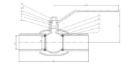 Кран шаровой под приварку (стандартнопроходной) DN 10 - 300мм PN 1,6 - 4,0 МПа
