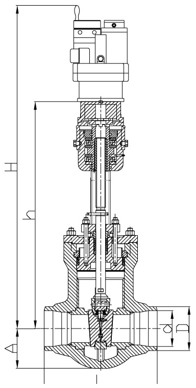 Клиновые задвижки Ду 100-250 мм серии КЗ 116