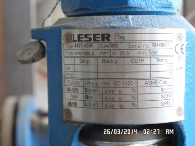 Подскажите по клапанам Leser / SAM_0577.JPG
201.95 КБ, Просмотров: 11065