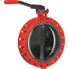 Дисковый затвор Гранвэл DN80–300 мм, фланцевый, с рукояткой MN, MR**, MRR