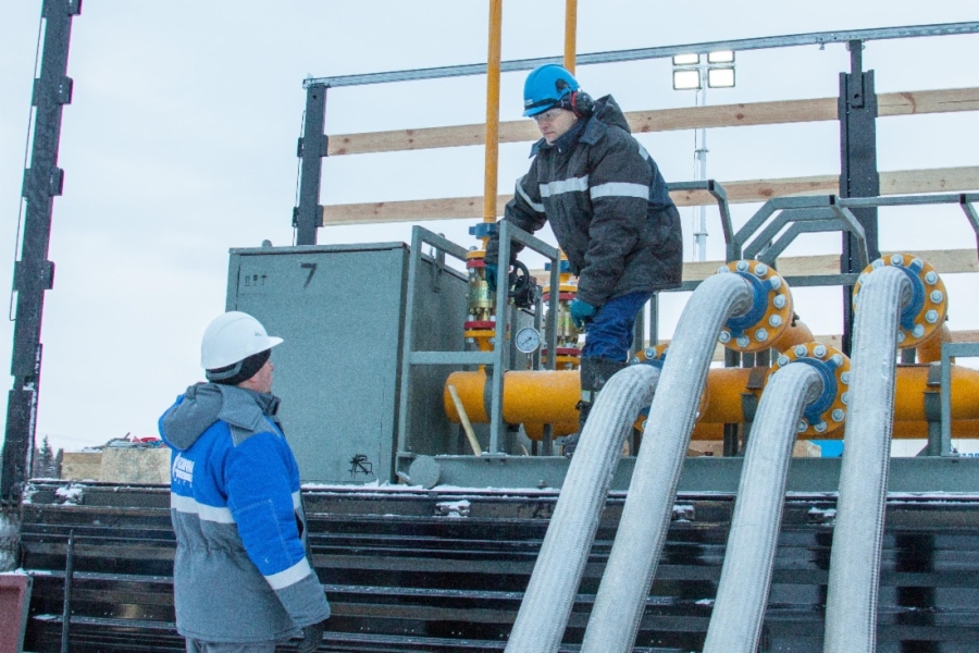 «Газпром трансгаз Ухта» обновил МГ «Пунга ‒ Вуктыл ‒ Ухта ‒ 2» с помощью мобильной компрессорной станции
