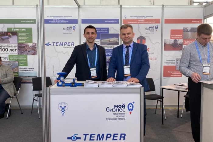 Шаровые краны TEMPER представлены на выставке UzBuild-2020