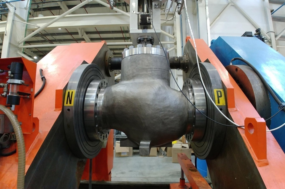 Emerson FZE проходит проверку качества производства трубопроводной арматуры