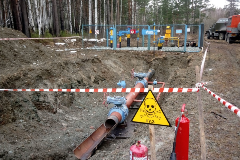 «Газпром трансгаз Екатеринбург» обследовал газопровод-отвод в городе Полевской