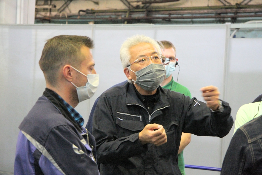 «Армалит» посетил главный инженер Tanex Japan Co Наото Тадзуке для оценки внедрения бережливых технологий