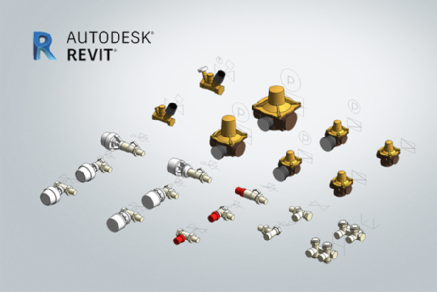 Обновилась библиотека BIM-моделей запорной арматуры Danfoss для Autodesk Revit