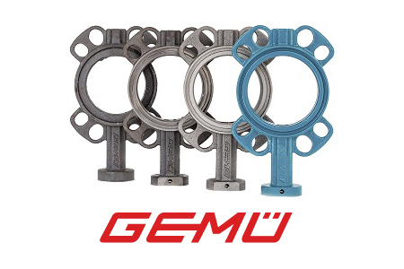Компания GEMÜ представила новую серию поворотных дисковых затворов