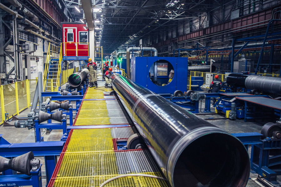 «Объединенная металлургическая компания» отправила около 11 тысяч тонн труб на газопровод «Газ Ямала»