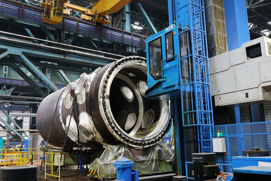 Завершена термическая обработка корпуса реактора ВВЭР-1000 для энергоблока № 5 АЭС «Куданкулам»