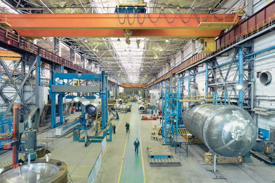 Специалисты Атоммаша провели гидравлические испытания модулей трубных систем для АЭС «Аккую»