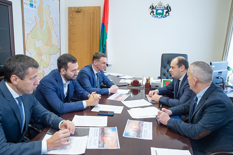 Генеральный директор АО «СПГ» и губернатор Тюменской области обсудили развитие завода «ТВЭЛ-Тобольск»