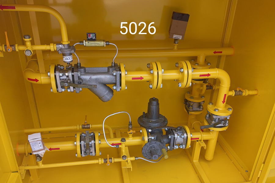 Компании «Газовик» поставила в адрес заказчика шкафной газорегуляторный пункт ГРПШ-400-СГ-ЭК