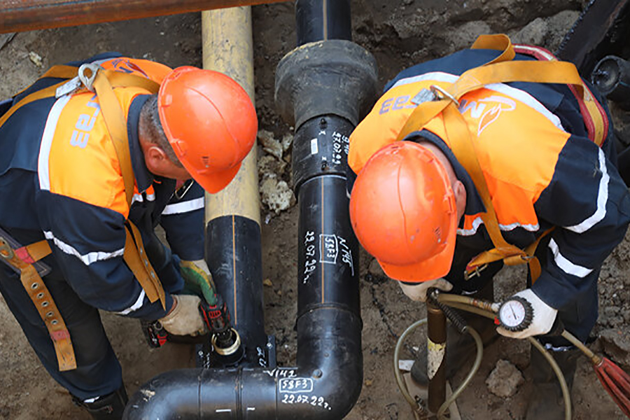 АО «Мосгаз» установило специальный шаровой кран в ходе реконструкции газопровода в Савеловском районе