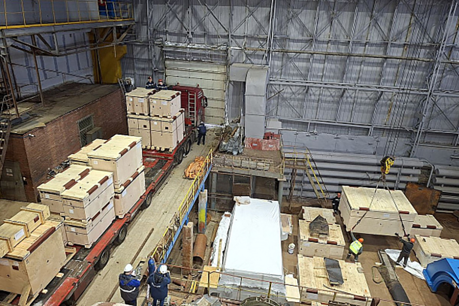 На Киришской ГРЭС продолжается приемка и монтаж нового оборудования в рамках программы КОММод