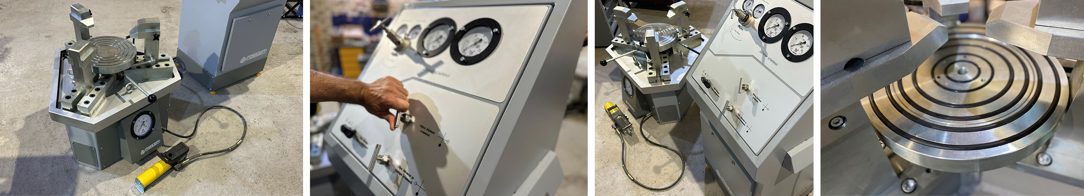 А.В. Сороченко, специалист компании СКБ &laquo;ПОБЕДИТ&raquo;. Стенд для испытаний и настройки предохранительных клапанов ПОБЕДИТ-С-1-300-25