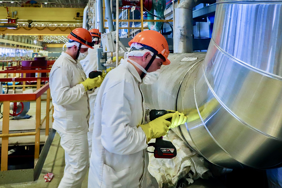 На Смоленской АЭС оптимизируют срок ремонта энергоблок № 2 с помощью инструментов ПСР