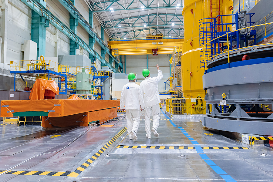 На Кольской АЭС модернизировали роботизированное устройство для технического обследования оборудования реакторного цеха