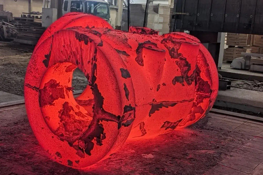 ООО &laquo;Арматурный Завод&raquo; изготовило отливки клапана обратного поворотного (КОП) 500-160 по заказу ПАО &laquo;Газпром нефть&raquo;