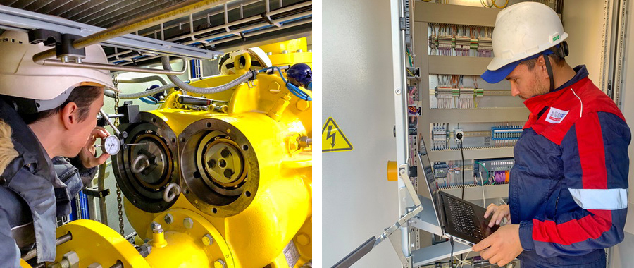 На Южно-Сахалинской ТЭЦ-1 провели плановое техобслуживание газокомпрессорной установки № 2