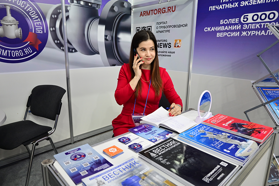 Фото недели: медиагруппы ARMTORG приняла участие в международной выставке &laquo;Нефтегаз-2026&raquo;