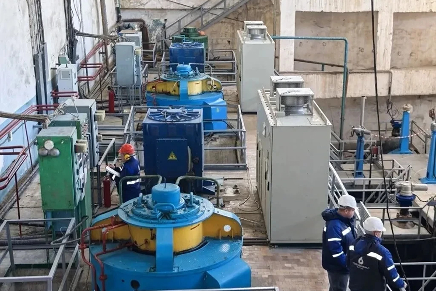 На очистных сооружениях канализации № 1 в Краснодаре меняют запорно-регулирующую арматуру