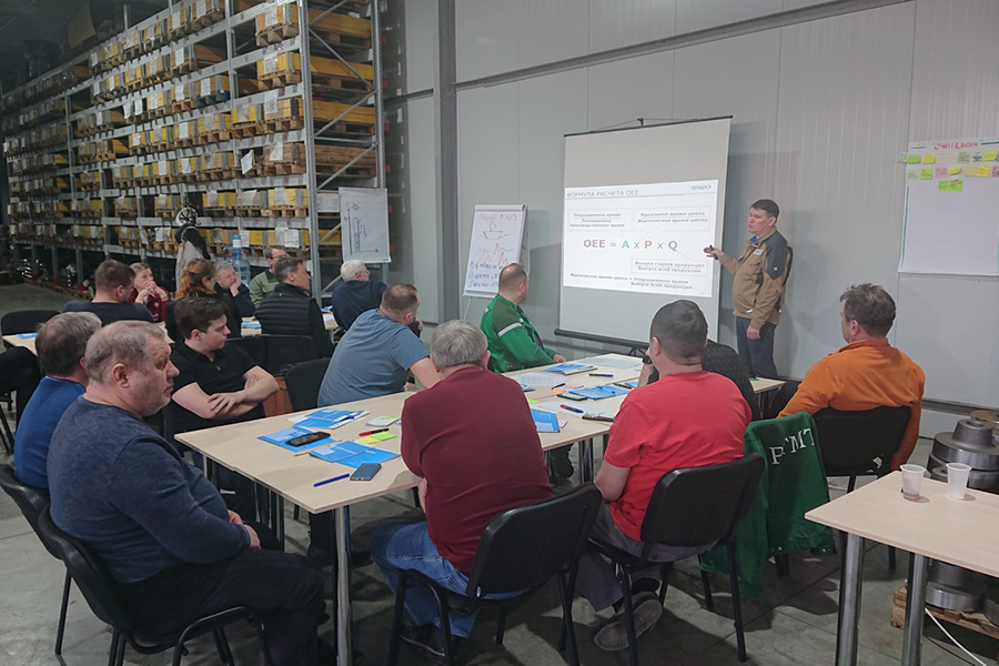 В ООО «РТМТ» завершился второй модуль обучения в рамках участия в федеральном проекте «Производительность труда»