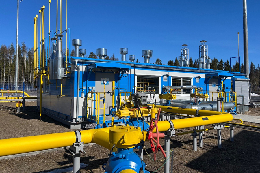 ООО &laquo;Газпром трансгаз Ухта&raquo; завершило строительство ГРС &laquo;Няндома&raquo; и газопровода-отвода в Архангельской области