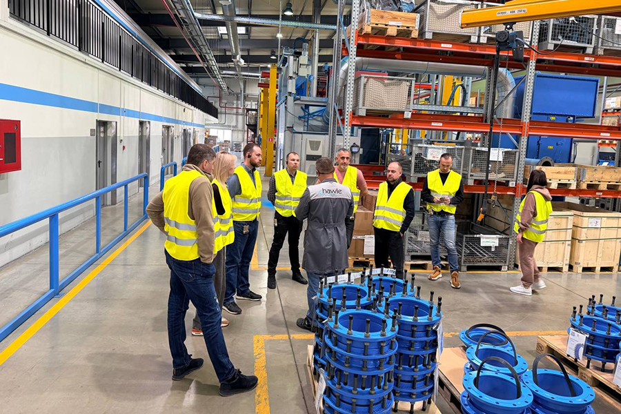 Завод HIW в Чаплыгине посетили представители ресурсоснабжающих организаций