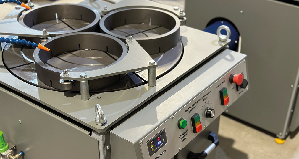 А.В. Сороченко, специалист компании СКБ &laquo;ПОБЕДИТ&raquo;. Станки для притирки (доводки) плоских уплотнительных поверхностей ПОБЕДИТ-СПД