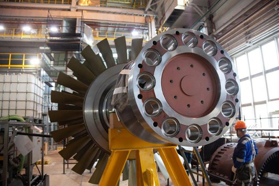 На Академической ТЭЦ завершена большая инспекция газовой турбины