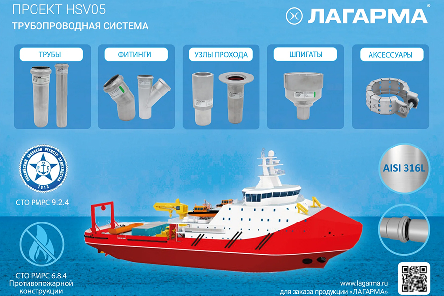 Компания &laquo;ЯМЯ‑ИНЖИНИРИНГ&raquo; поставила трубопроводную арматуру в адрес АО &laquo;Судостроительный завод &laquo;Волга&raquo;