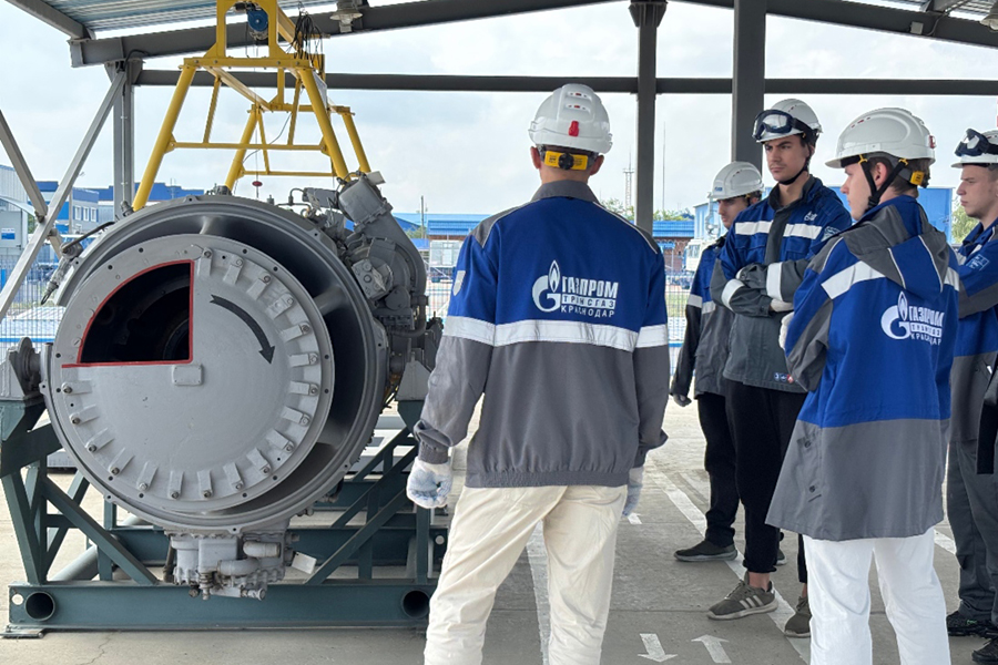 Студенты КубГТУ прошли производственную практику в компании ООО &laquo;Газпром трансгаз Краснодар&raquo;
