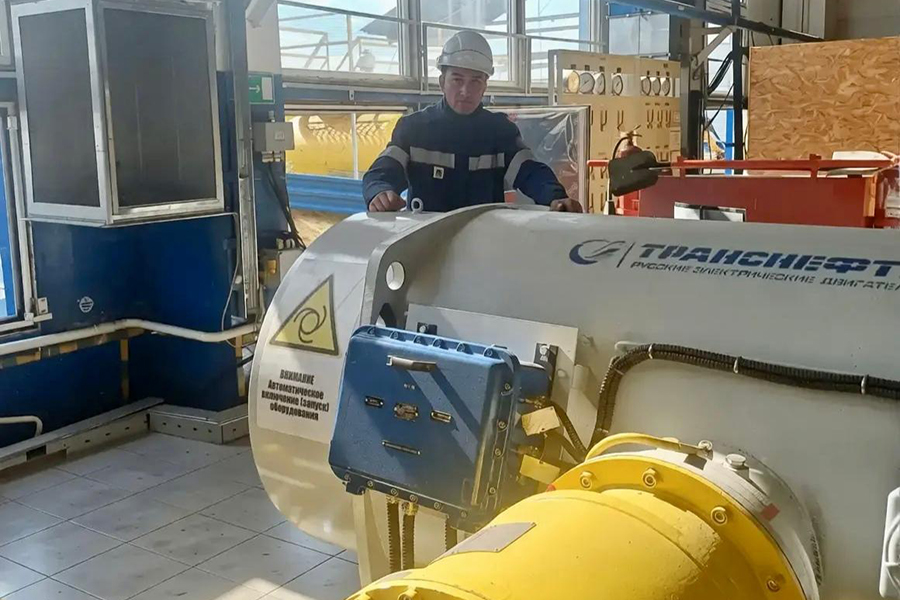 Компания «Транснефть – Дружба» заменила электродвигатель магистрального насосного агрегата на ЛПДС «Стальной Конь»