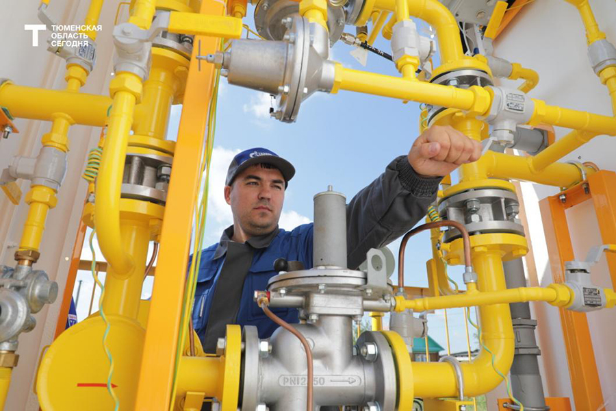 За последние годы в Тюменской области построено свыше 1 100 км газораспределительных сетей